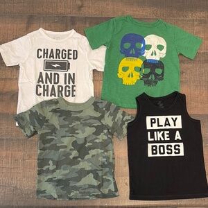 Kids size 4T tshirt lot